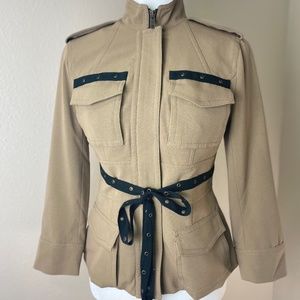 NWT Tracy Reese Olive Short Jacket ~ Size 4